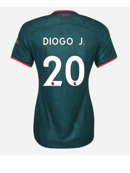 Liverpool Diogo Jota #20 Ausweichtrikot für Frauen 2022-23 Kurzarm
